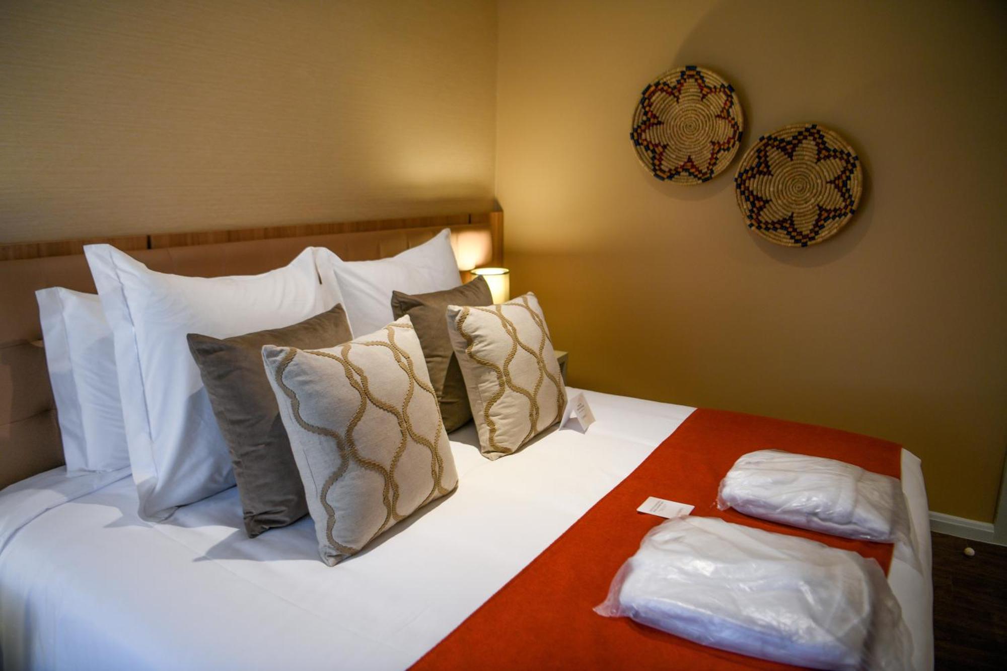 Sanma Hotel Foz do Iguacu Exterior photo A bedroom at the hotel